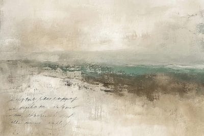 Abstract Scripted Landscape V by Willow Studio acrylic art print