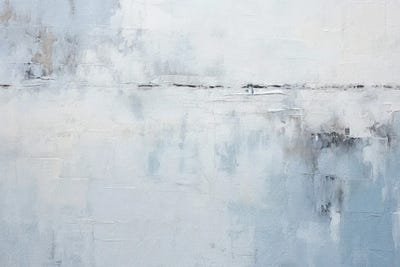 Artic Snow Texture II by Willow Studio art print