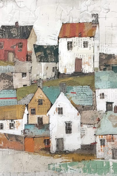 Nautical Living Room: Colorful Coastal House XII by Willow Studio