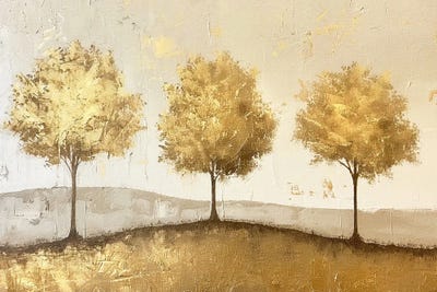 Golden Landscape V by Willow Studio art print