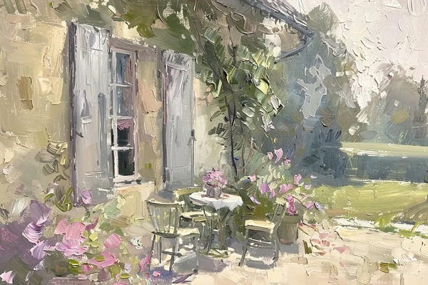 French Country Décor: Patio by Willow Studio