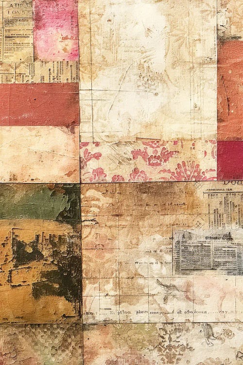Warm Collage by Willow Studio wall art