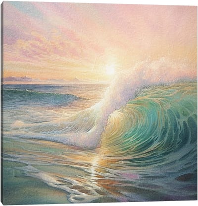 Ocean Sunrise IV Canvas Art Print - RileyB