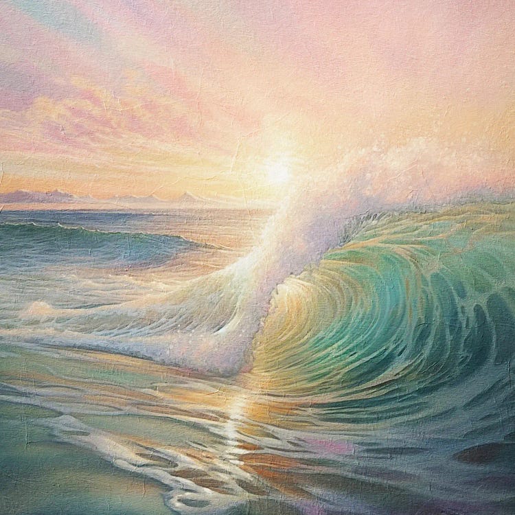 Ocean Sunrise IV by Willow Studio wall art