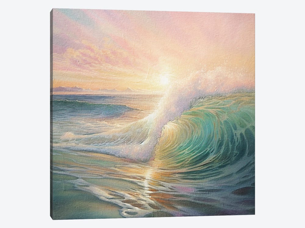 Ocean Sunrise IV by RileyB 1-piece Canvas Art