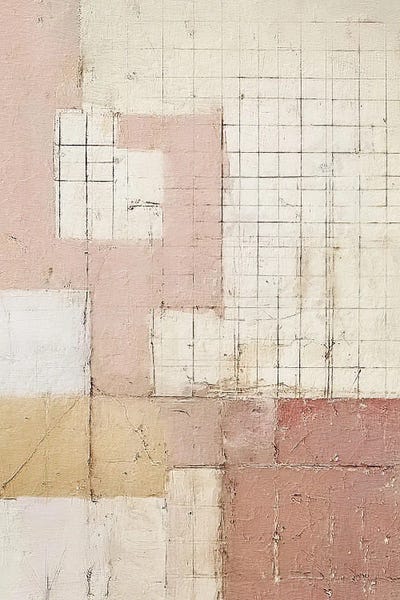 Decorative: Blush Geometric II by Willow Studio