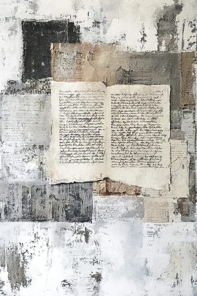 Charcoal and Taupe II by Willow Studio art print