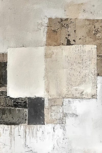 Charcoal and Taupe XII by Willow Studio art print