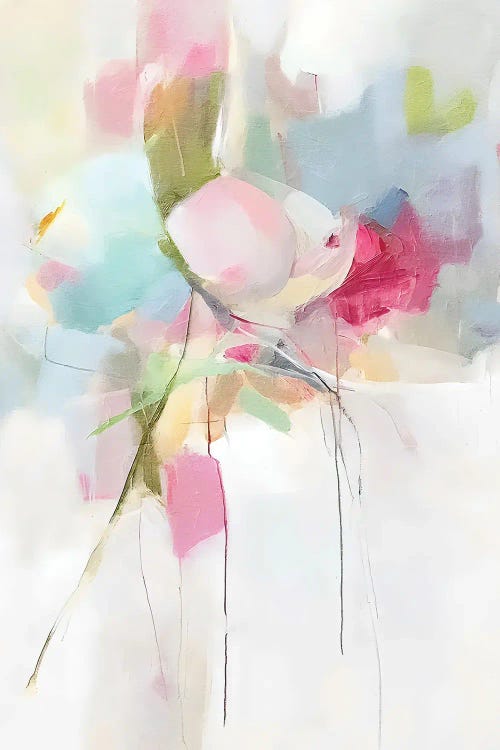 Delicate Pastel Abstract III