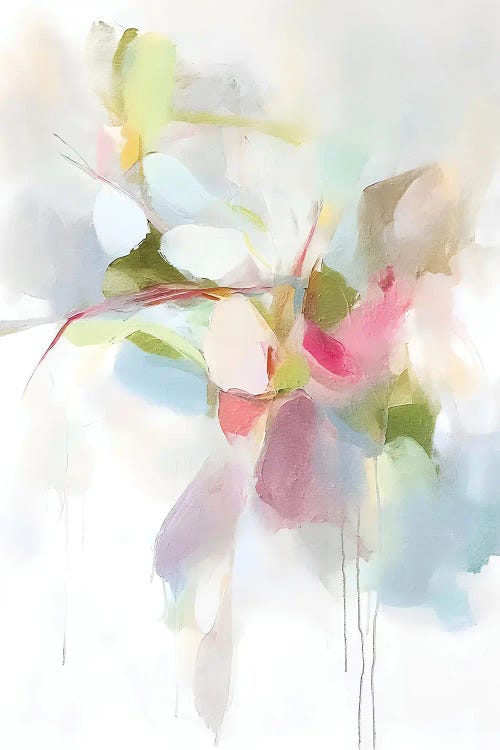 Delicate Pastel Abstract VI