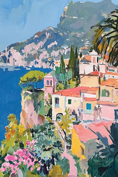 Decorative: Italian Coast VIII by Willow Studio