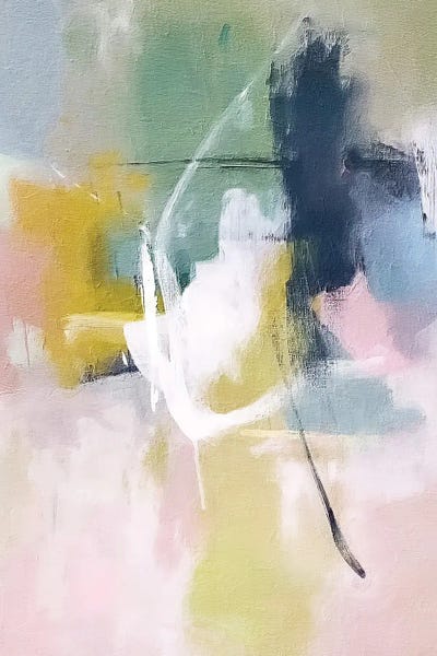 Decorative: Modern Pastel Abstract IV by Willow Studio