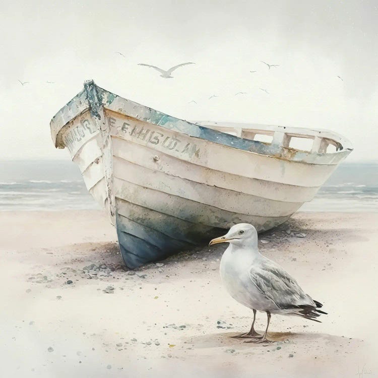 Rowboat II by Willow Studio wall art