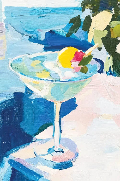 Summer Cocktail VIII by Willow Studio wall art