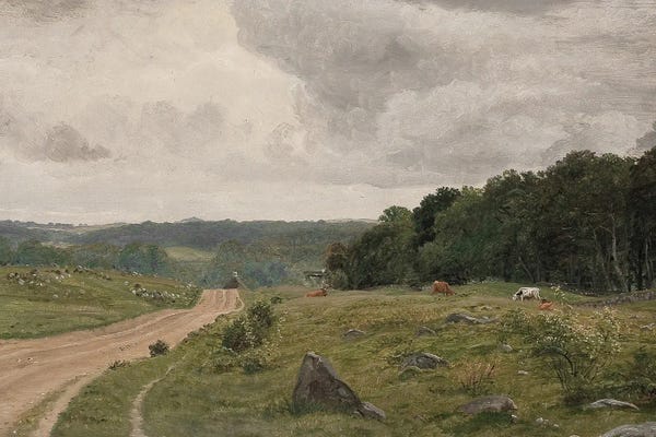 Fine Art Print: To the Country by Willow Studio