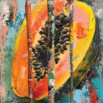 Tropical Fruit I by Willow Studio art print