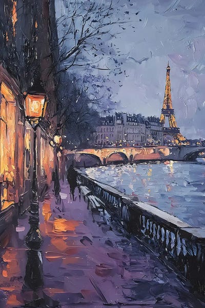 Willow Studio: Twilight in Paris VI by Willow Studio