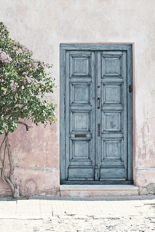 Dusty Blue Door IV by Willow Studio wall art