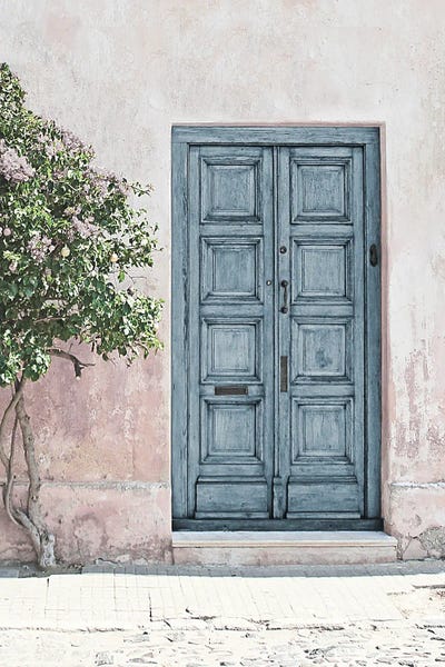 Doors: Dusty Blue Door IV by Willow Studio