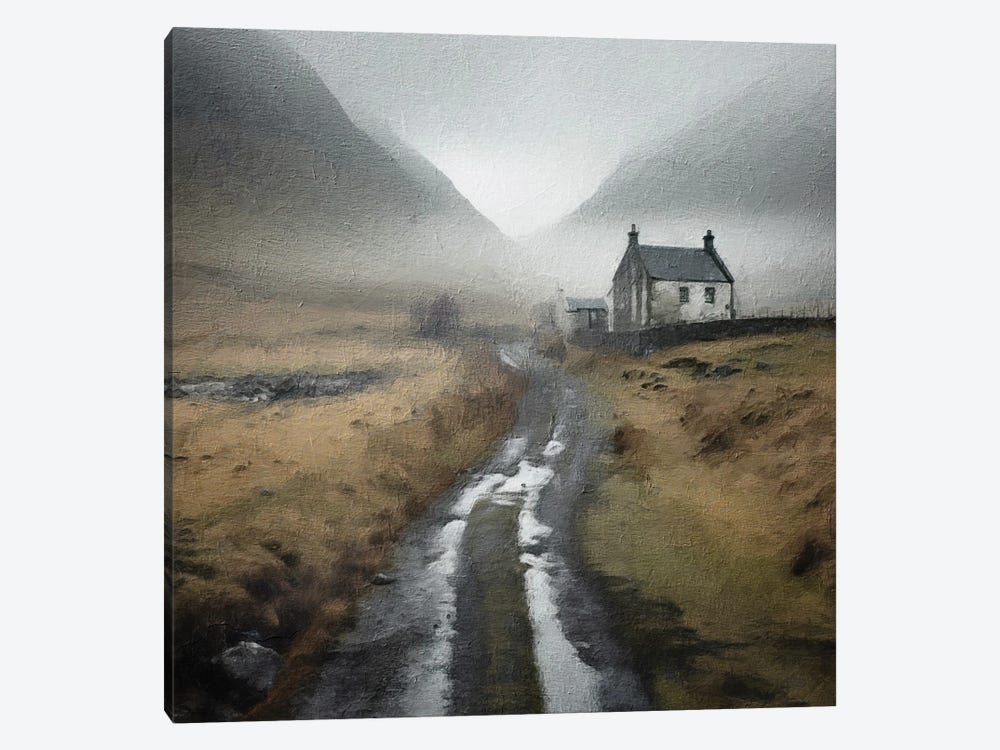 Scottish Highlands by RileyB 1-piece Canvas Print