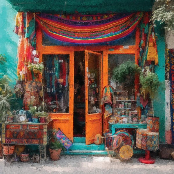 Doors: Boho Boutique V by Willow Studio