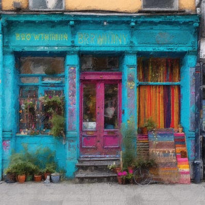 Boho Boutique VIII by Willow Studio art print