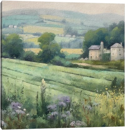 French Countryside IX Canvas Art Print - RileyB