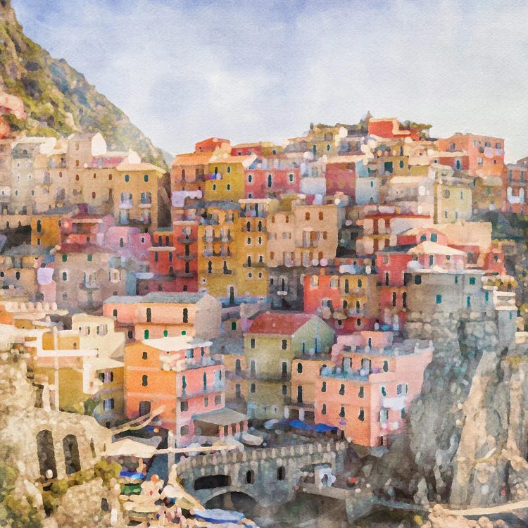 Italian Homes by Willow Studio wall art