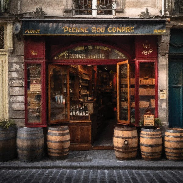 Doors: French Shop X by Willow Studio