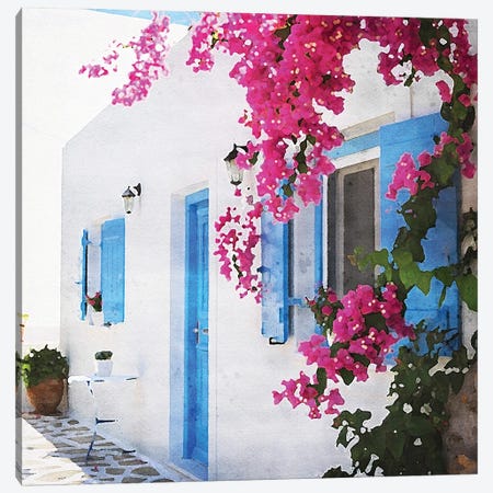 Bougainvillea Canvas Print #RLY54} by RileyB Canvas Art