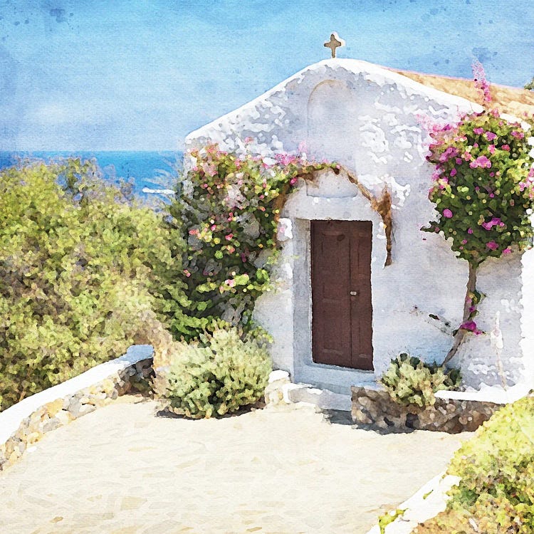 Hellenic Church by Willow Studio wall art