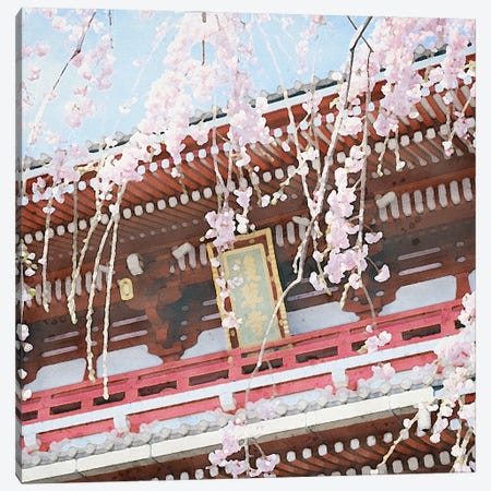 Japan In Spring Canvas Print #RLY63} by RileyB Canvas Art