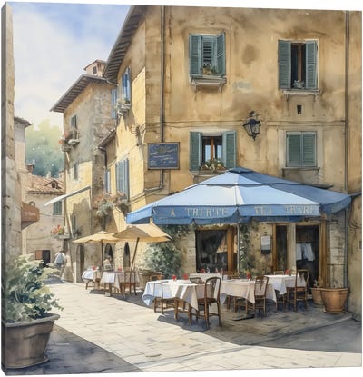 Tuscan Village II Canvas Art Print - RileyB