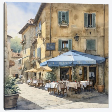Tuscan Village II Canvas Print #RLY76} by RileyB Canvas Art