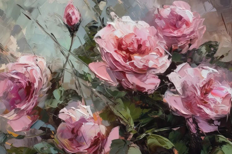Vintage Roses VI by Willow Studio wall art