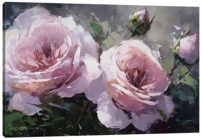 Vintage Roses VIII Canvas Art Print - RileyB