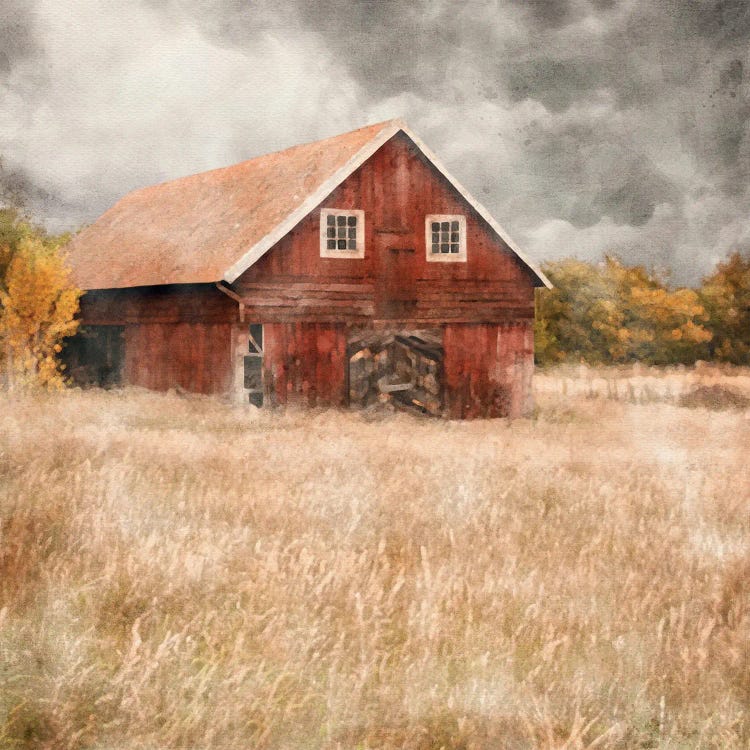 Fall Farmland by Willow Studio wall art