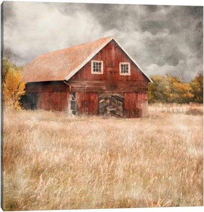 Fall Farmland Canvas Art Print - RileyB