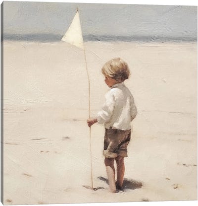 Beach Boy Canvas Art Print - RileyB