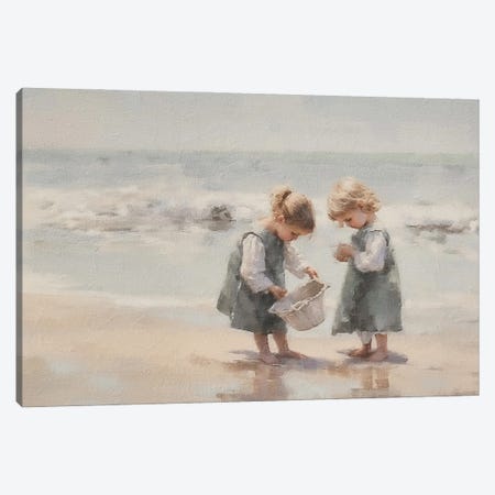 Shell Collectors Canvas Print #RLY94} by RileyB Canvas Art