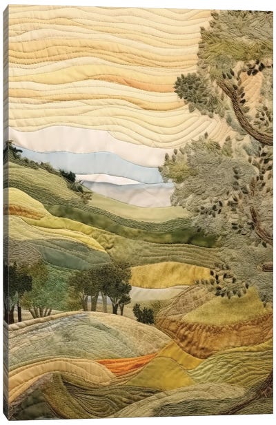 Tuscan Tapestry V Canvas Art Print - RileyB