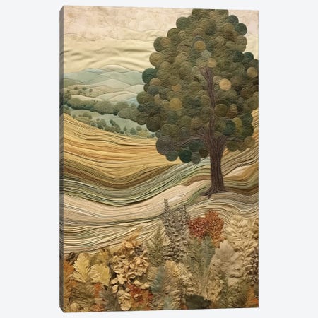 Tuscan Tapestry VII Canvas Print #RLY97} by RileyB Canvas Art