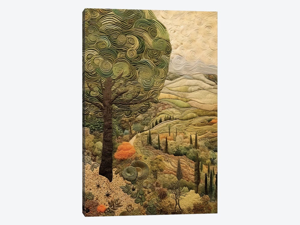 Tuscan Tapestry VIII by RileyB 1-piece Canvas Wall Art