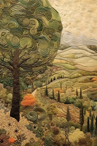 Tuscany: Tuscan Tapestry VIII by Willow Studio