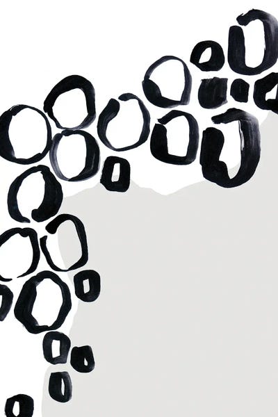 Abstract Rings by blursbyai multi panel art