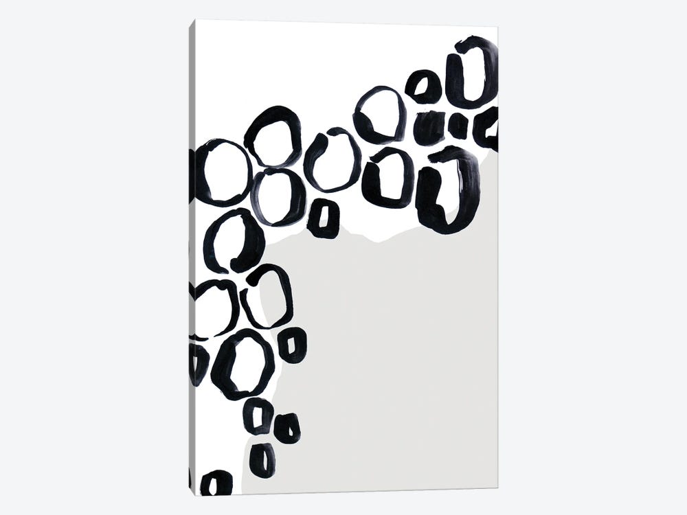 Abstract Rings by blursbyai 1-piece Canvas Art Print