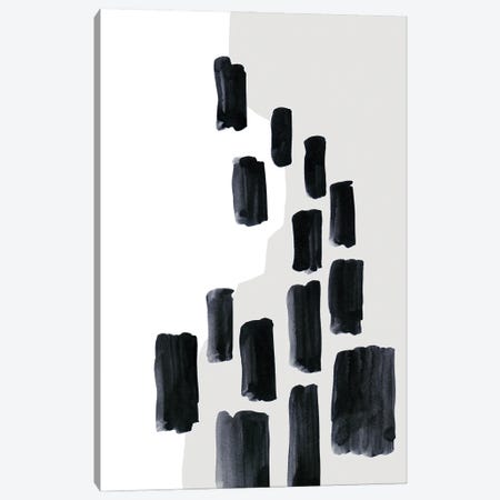 Abstract Bars Canvas Print #RLZ107} by blursbyai Canvas Print
