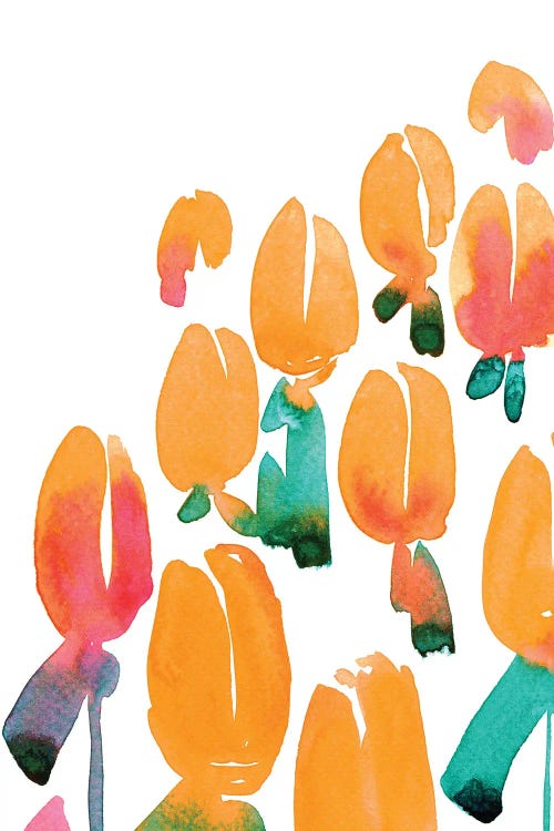 Alicia Bouquet I by blursbyai wall art