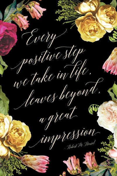 Positive Steps In Life by blursbyai multi panel art