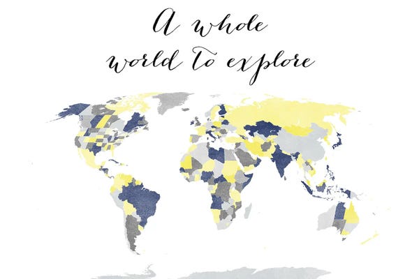 Globes: A World To Explore by blursbyai